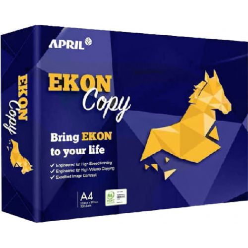 CARTA A4 EKON BLU 500FF